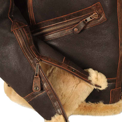 SAVRANI ™ | Varm aviator jakke