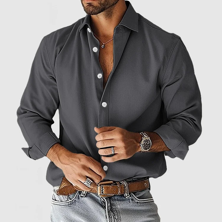 GEIR ™ | Stilfuld skjorte med afslappet elegance