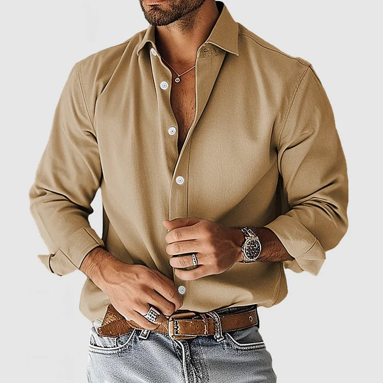 GEIR ™ | Stilfuld skjorte med afslappet elegance