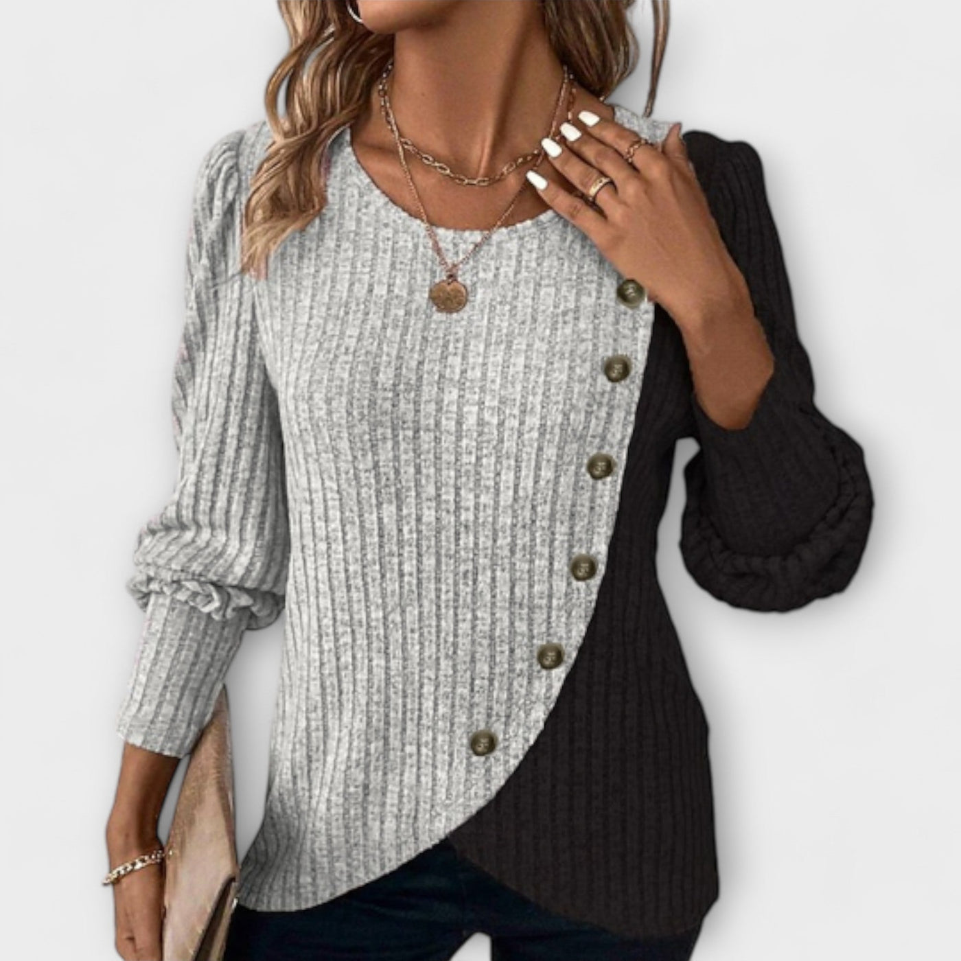 MODEHUS ™ | Elegant strikbluse