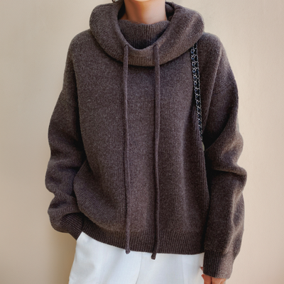 LIA™ | Elegant højhalset sweater