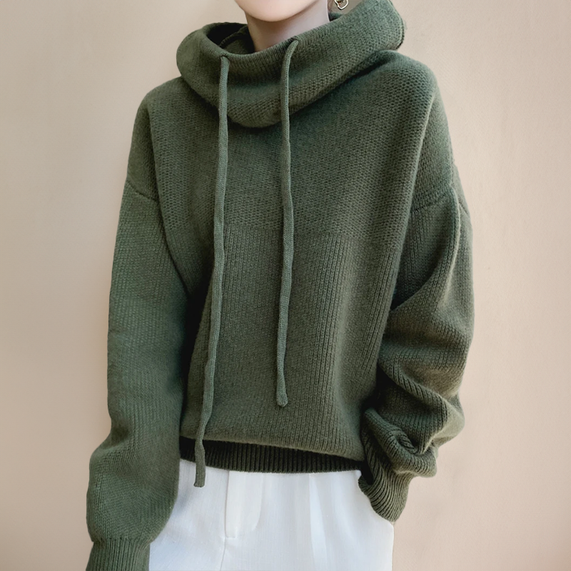 LIA™ | Elegant højhalset sweater