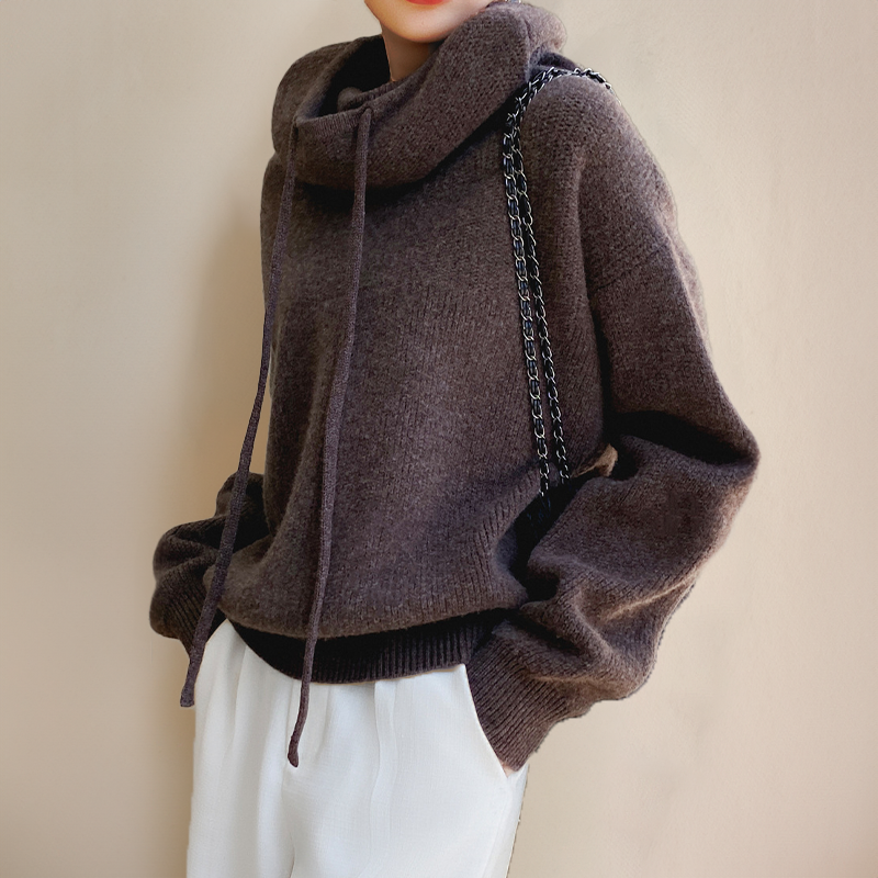 LIA™ | Elegant højhalset sweater