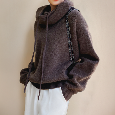 LIA™ | Elegant højhalset sweater