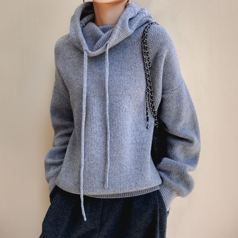 LIA™ | Elegant højhalset sweater